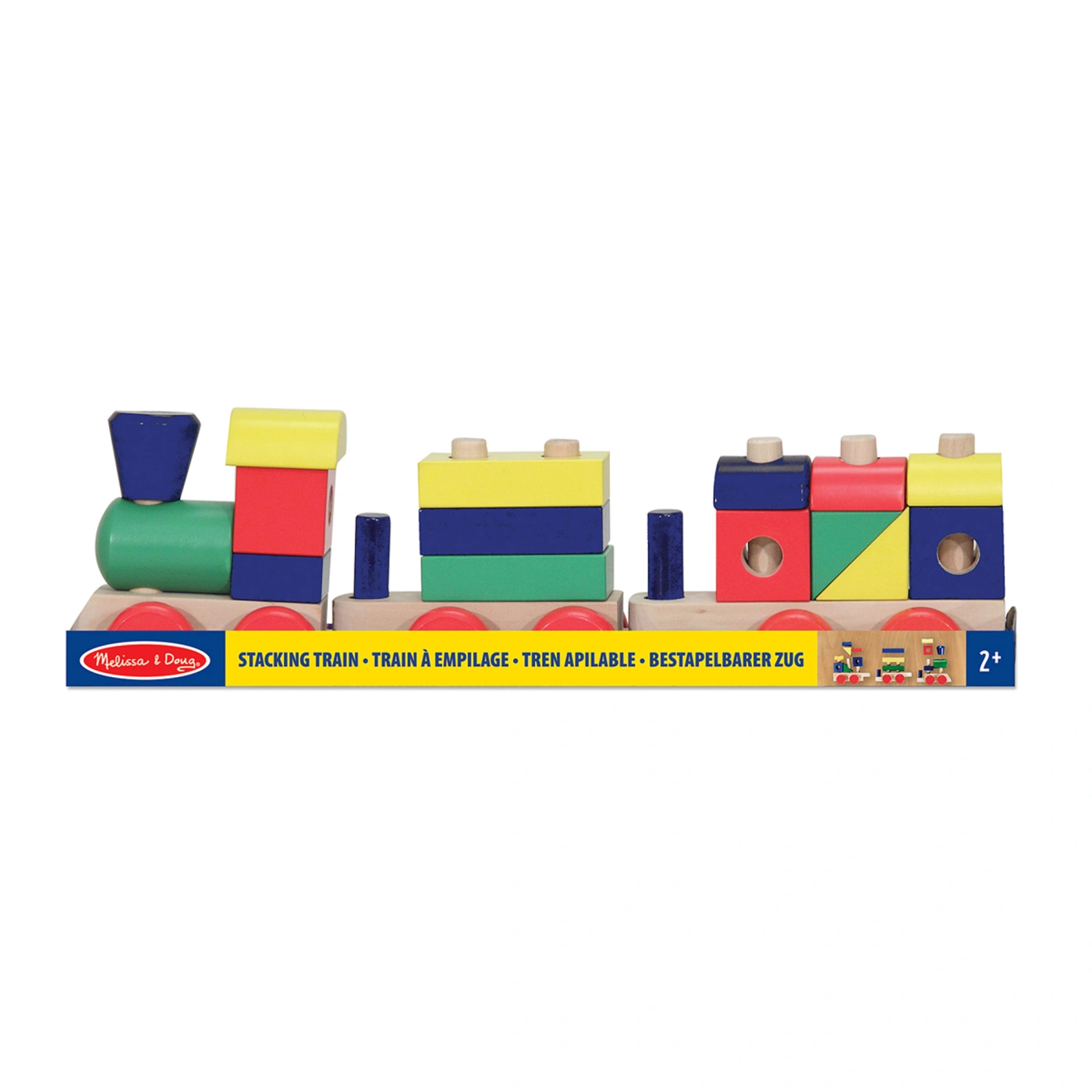 TREN DE MADERA PARA APILAR MELISSA AND DOUG - 4