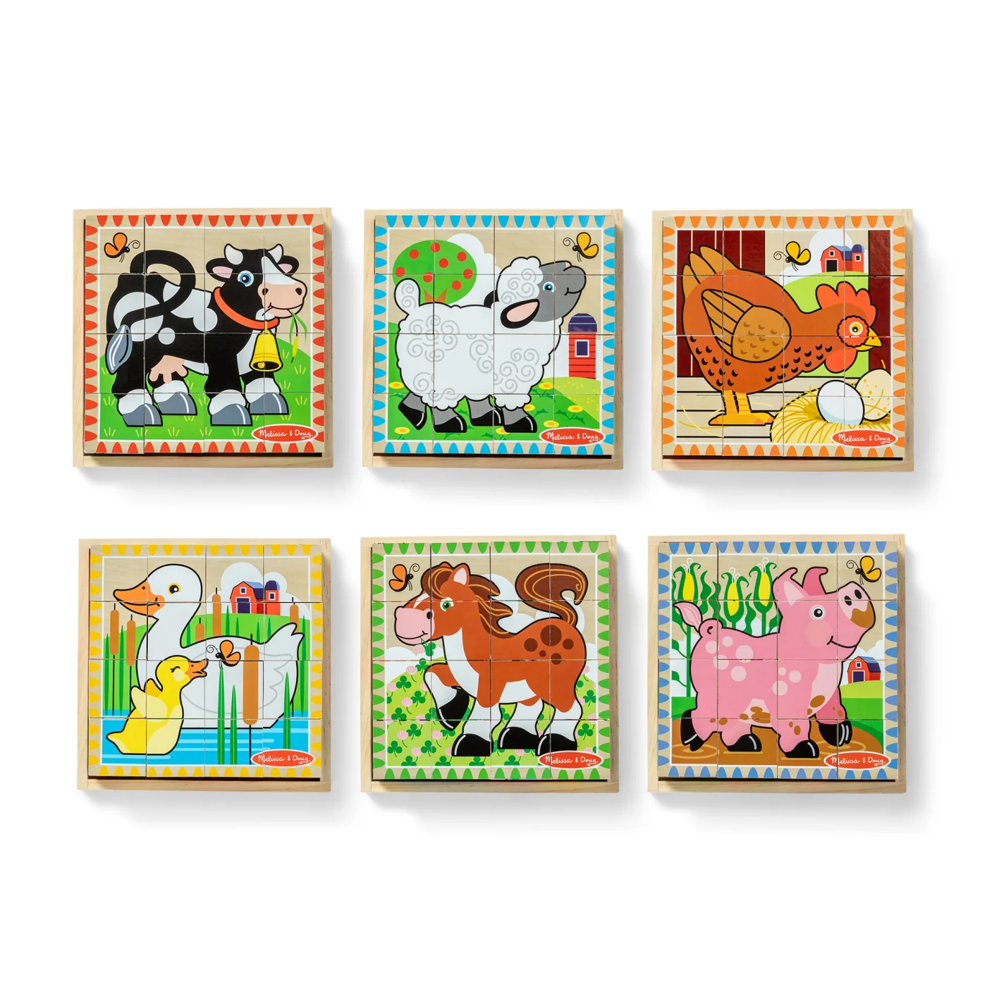 PUZZLE DE MADERA 16 PIEZAS LA GRANJA MELISSA AND DOUG - 3