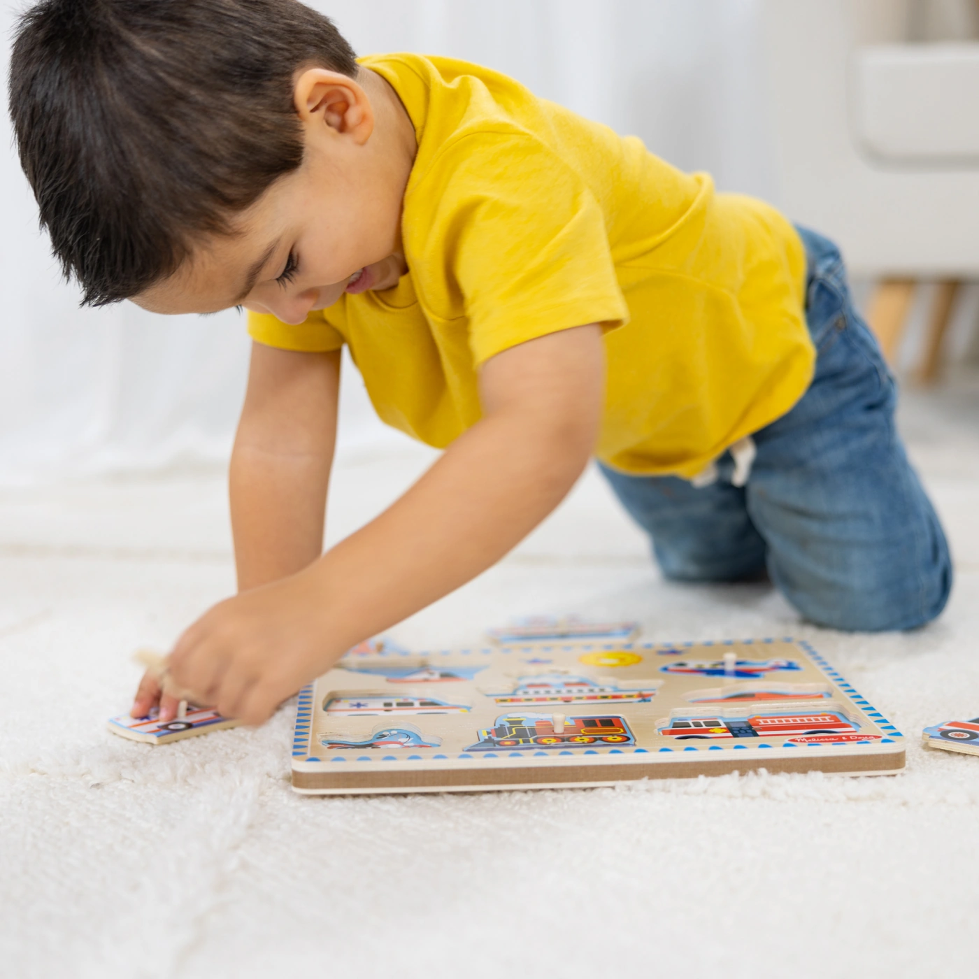 PUZZLES DE VEHICULOS CON SONIDO MELISSA AND DOUG - 2