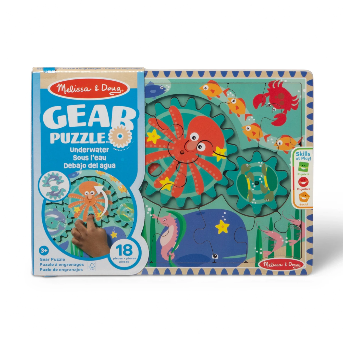 PUZZLES DEL FONDO DEL MAR MELISSA AND DOUG - 1