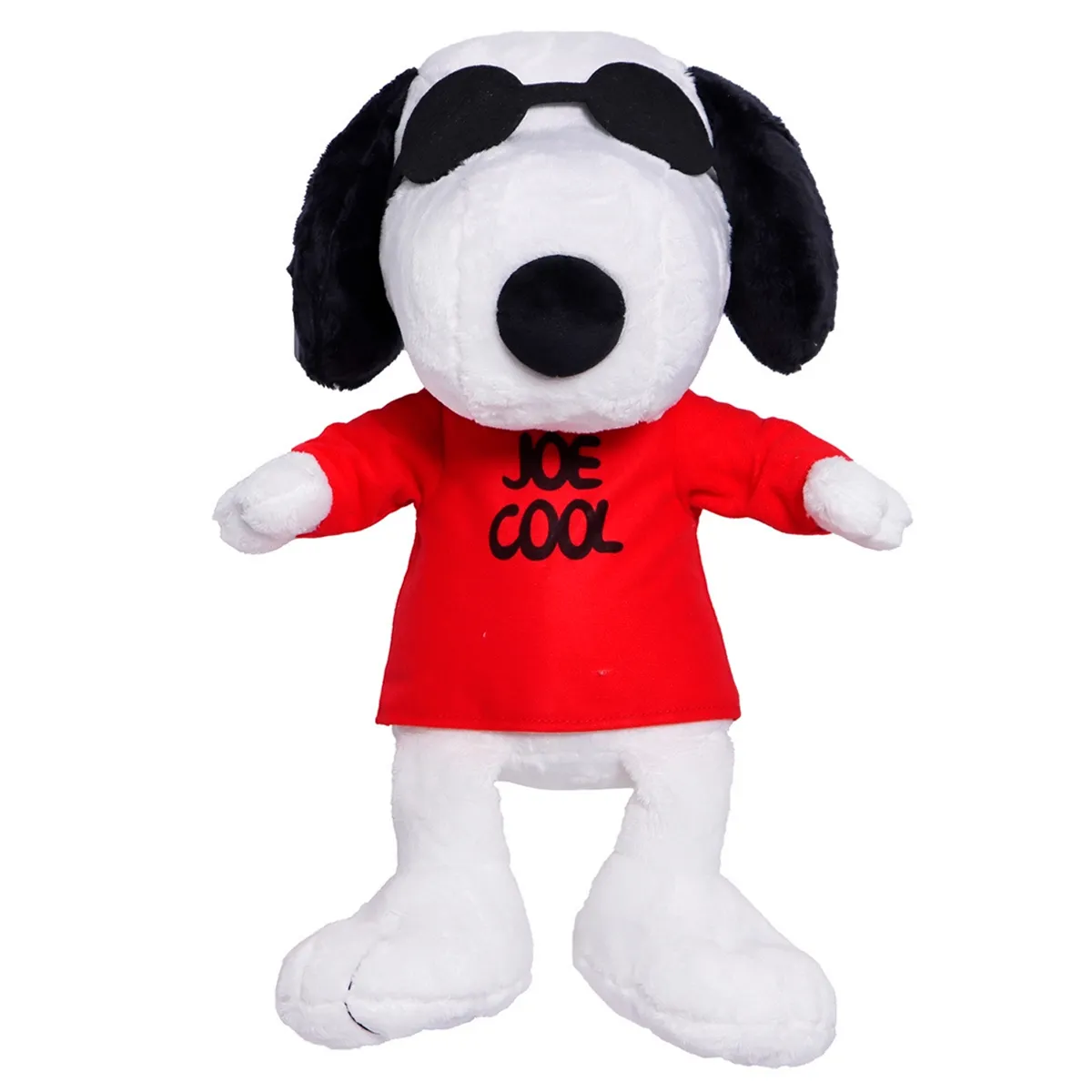 PEANUTS PELUCHE 30 CM DE SNOOPY CON POLO ROJO - 1