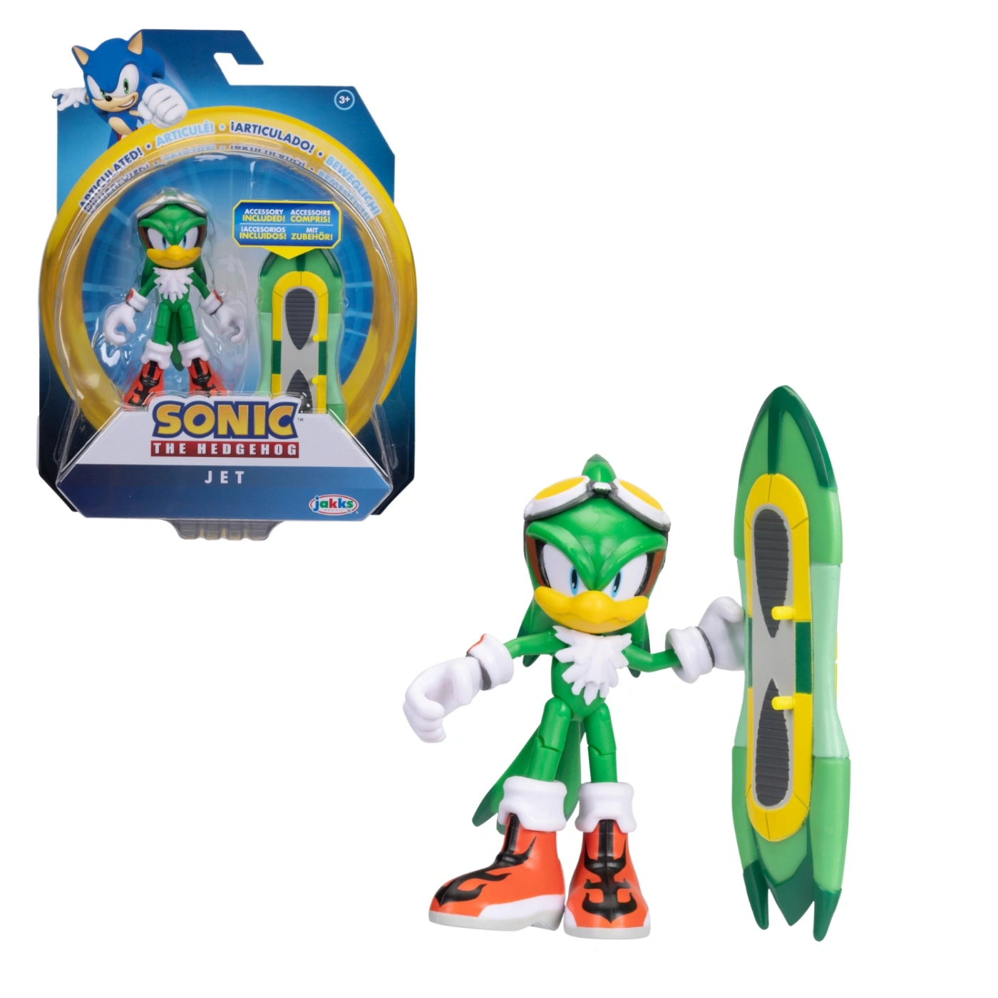 FIGURA ARTICULABLE SONIC W22 AS SURTIDO 10CM - 2