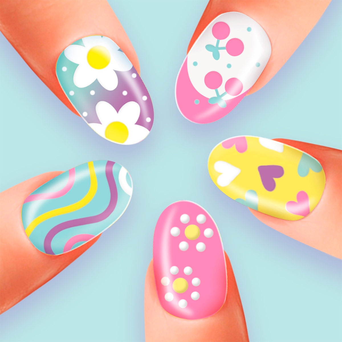 CANAL TOYS KIT PARA MANICURE PARA NIÑAS - 5