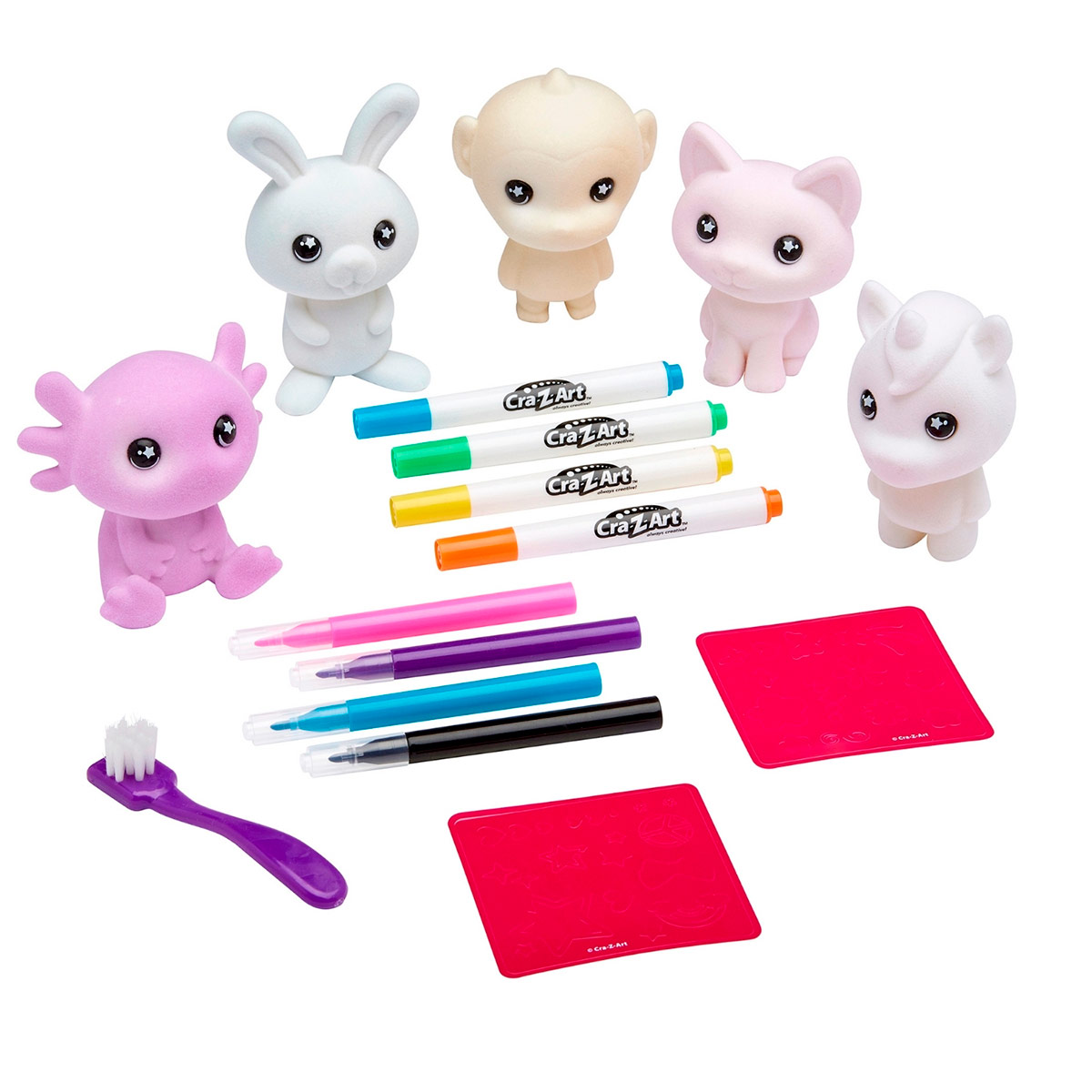 CRA Z ART KIT PARA COLOREAR FUZZIES - 3