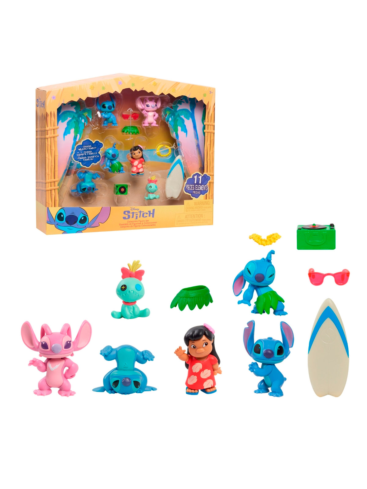 STITCH SET 11 FIGURAS COLECCIONABLES - 1
