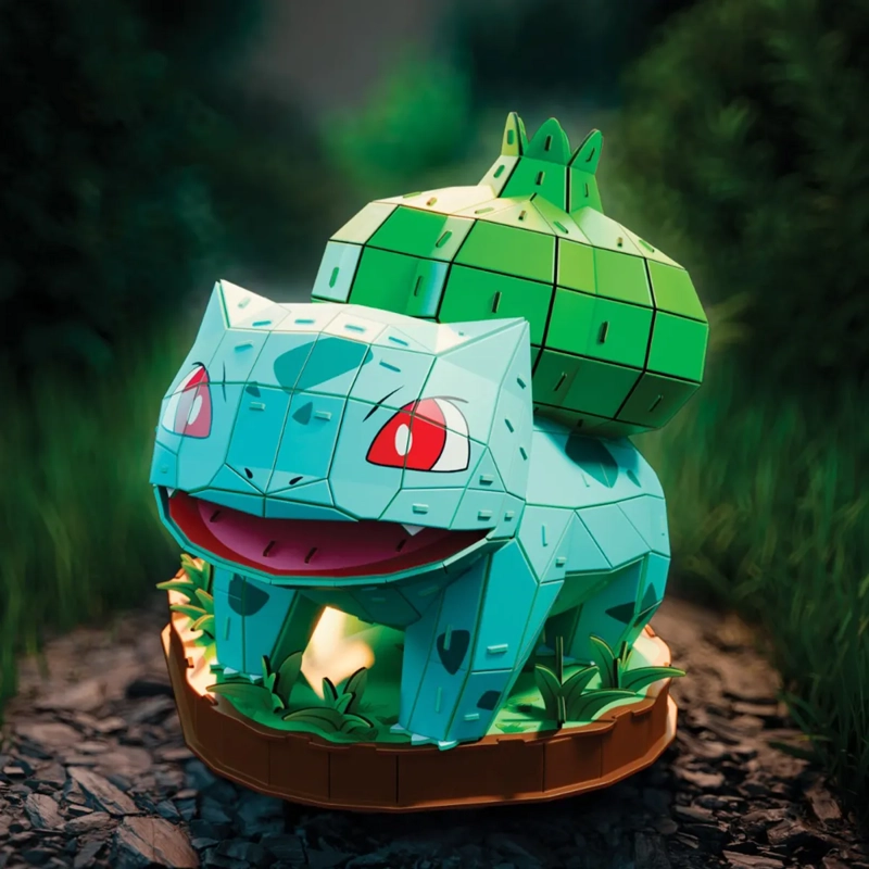 ROMPECABEZAS 4D BULBASAUR POKEMON - 2