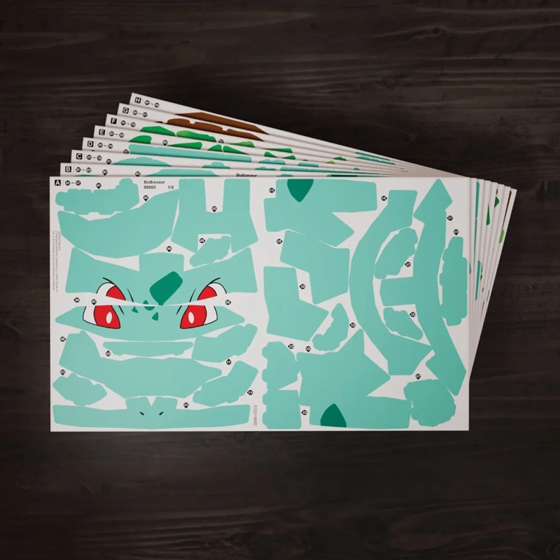 ROMPECABEZAS 4D BULBASAUR POKEMON - 3