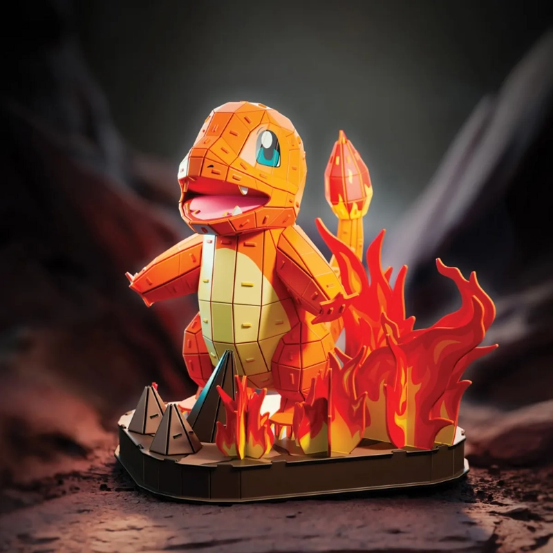 ROMPECABEZAS 4D CHARMANDER POKEMON - 2