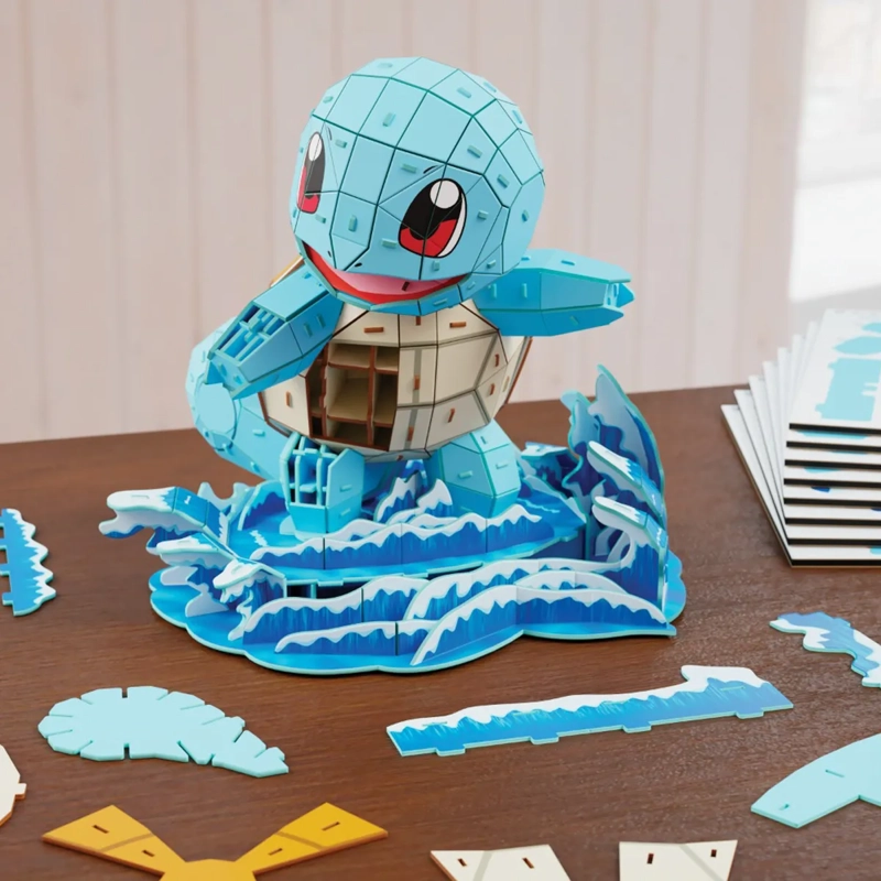 ROMPECABEZAS 4D SQUIRTLE POKEMON - 3