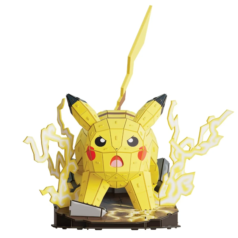 ROMPECABEZAS 4D PIKACHU POKEMON - 4