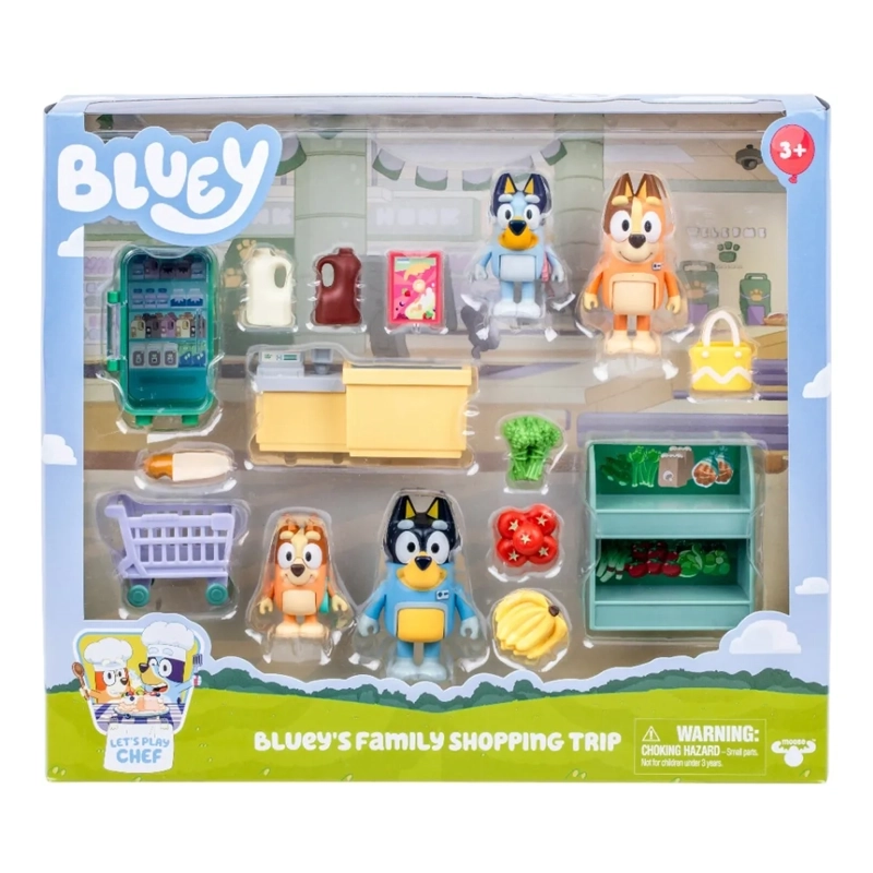 SET DE JUEGO BLUEY VIAJE DE COMPRAS - 1