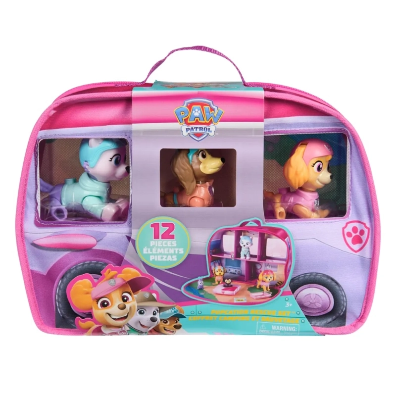 SET ESCUCHE PAW PATROL CAMPER CON ACCESORIOS - 3