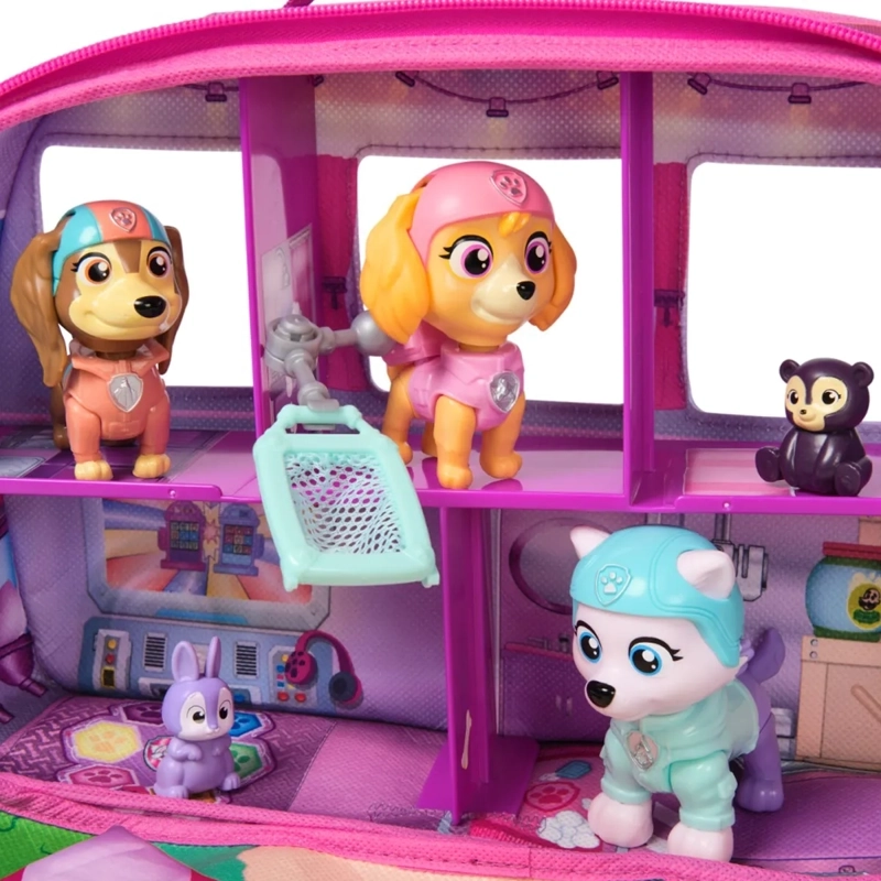 SET ESCUCHE PAW PATROL CAMPER CON ACCESORIOS - 4