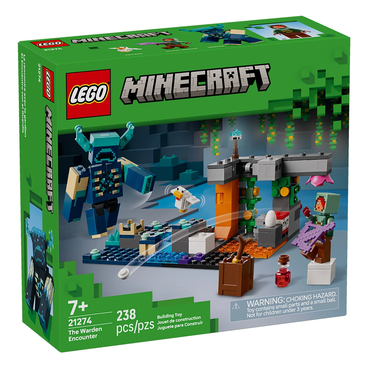 BLOQUES DE CONSTRUCCIÓN LEGO EL ENCUENTRO CON EL GUARDIA - 1