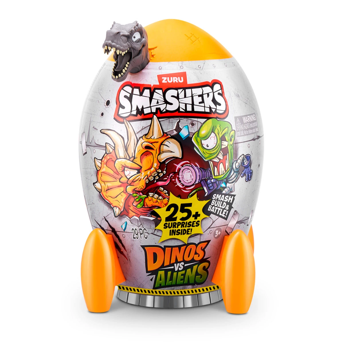 COHETE DINOS VS ALIENS  SMASHERS - 1