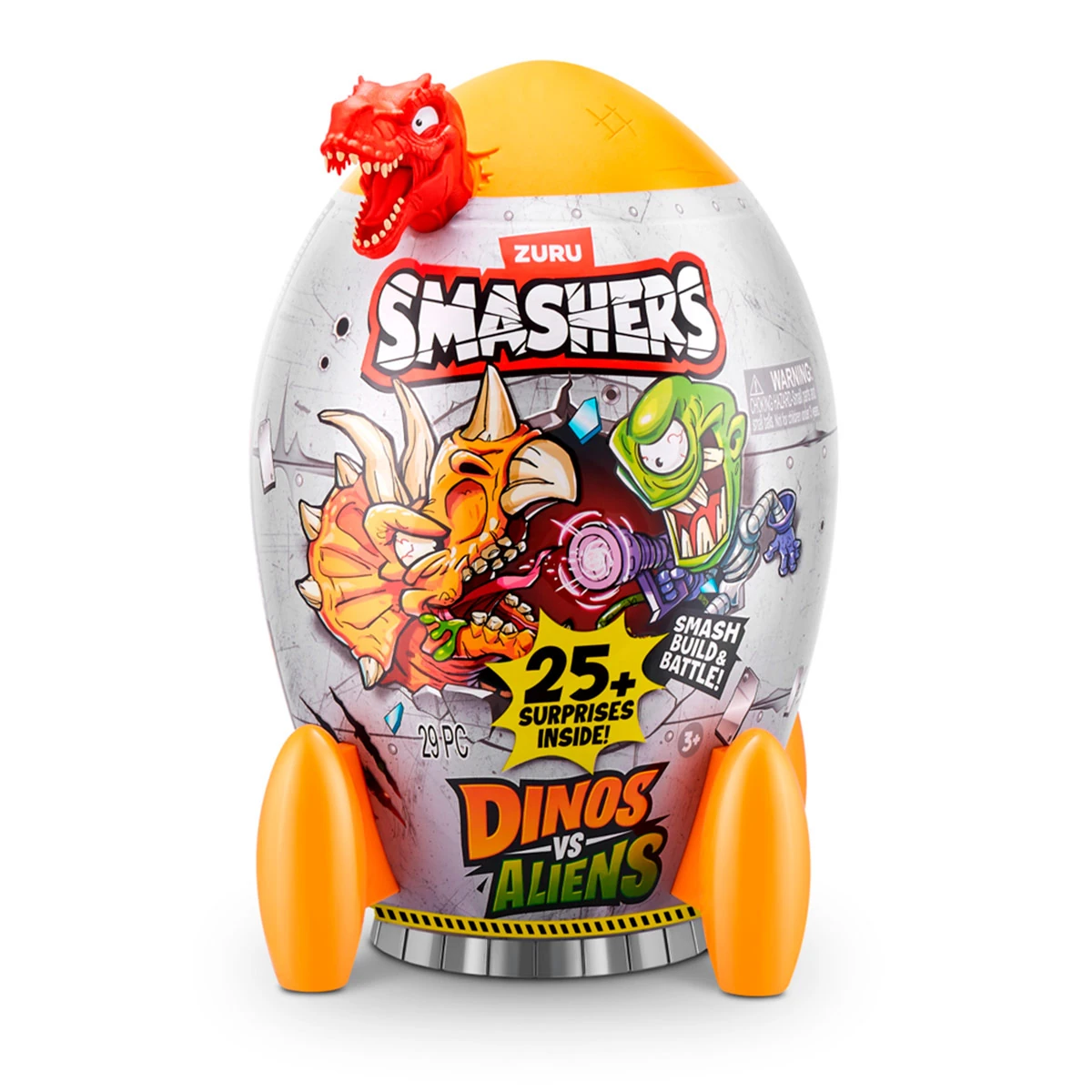 COHETE DINOS VS ALIENS  SMASHERS - 2