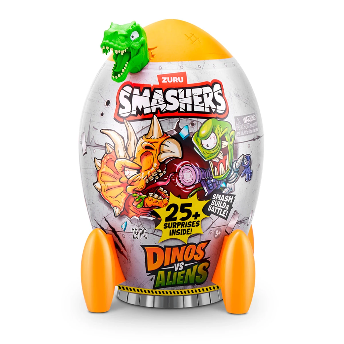COHETE DINOS VS ALIENS  SMASHERS - 3