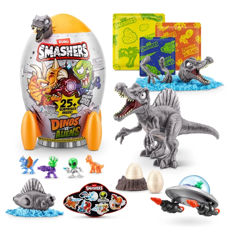 COHETE DINOS VS ALIENS  SMASHERS - 2