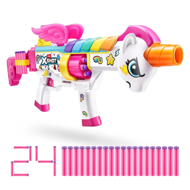 LANZADOR DE DARDOS BLASTERCORN UNICORNIO MASTER - 1