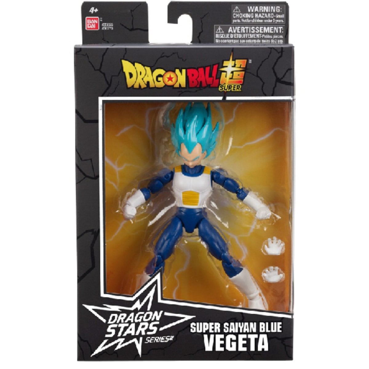 FIGURA DE ACCIÓN BANDAI NARANJA - 1