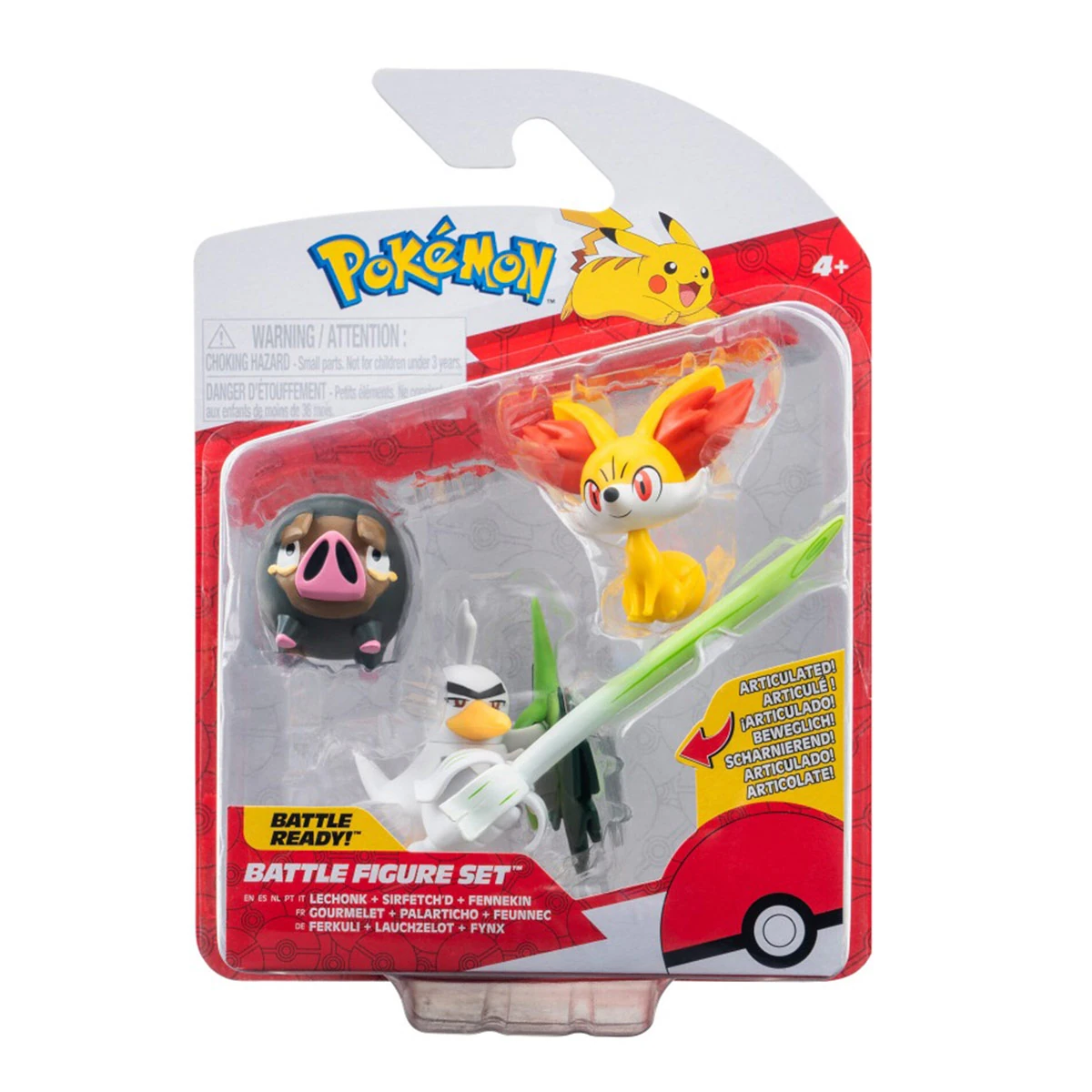 PACK X3 FIGURAS  POKÉMON - 1