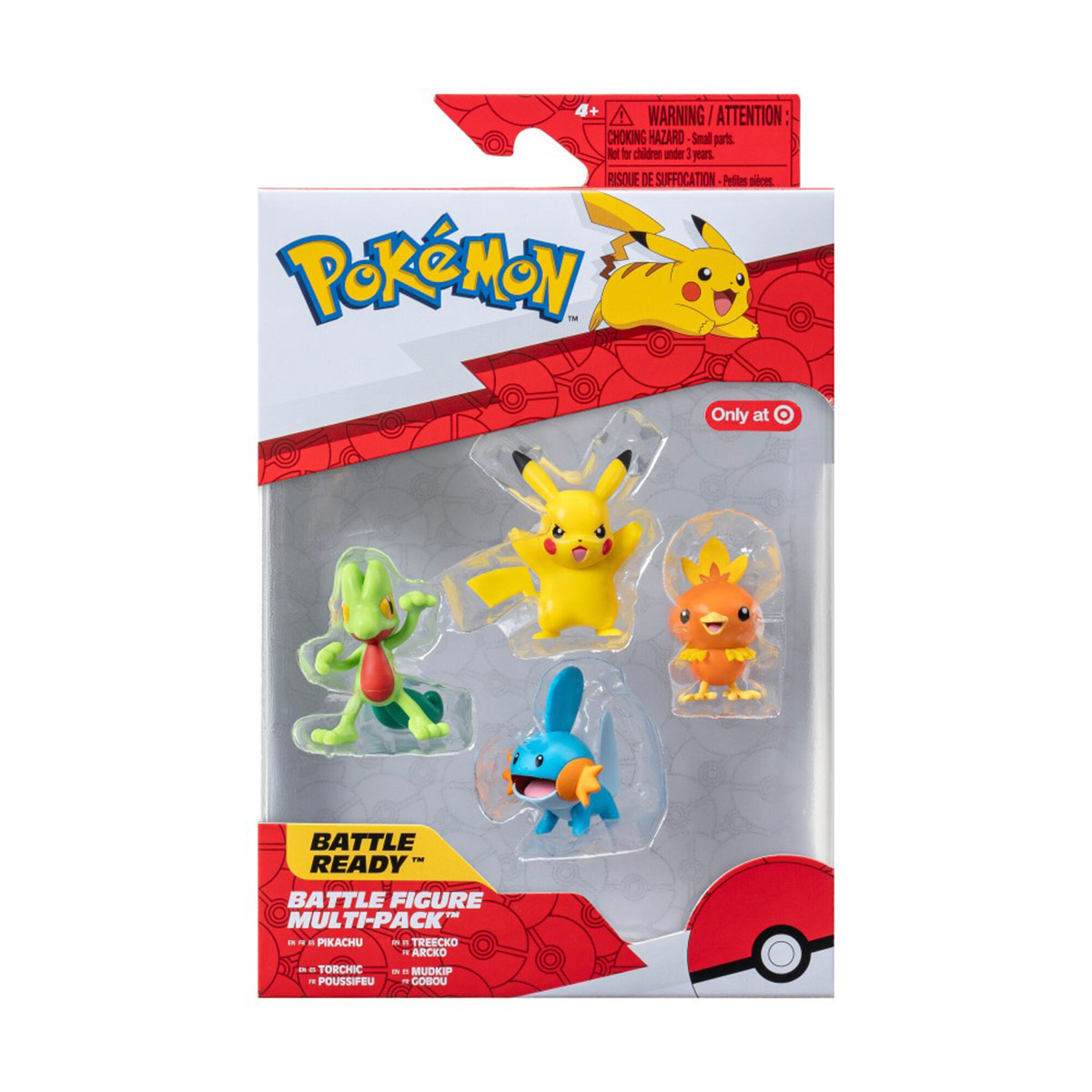 PACK X4 FIGURAS POKÉMON - 1