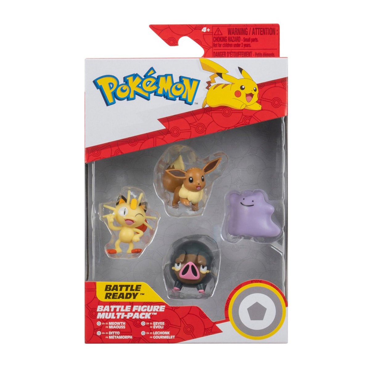 PACK X4 FIGURAS POKÉMON - 1