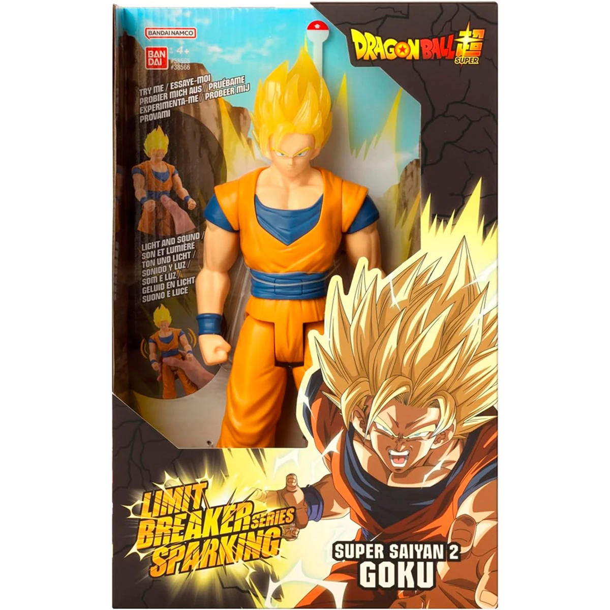 FIGURA DE ACCIÓN BANDAI DRAGON BALL 30CM CON LUCES Y SONIDO - 1