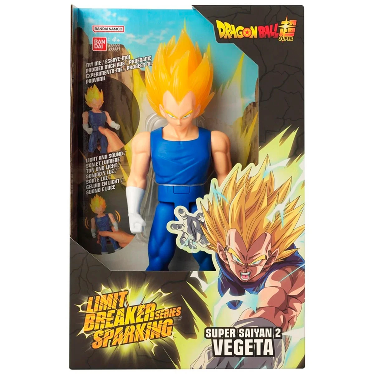 FIGURA DE ACCIÓN BANDAI DRAGON BALL 30CM CON LUCES Y SONIDO - 7
