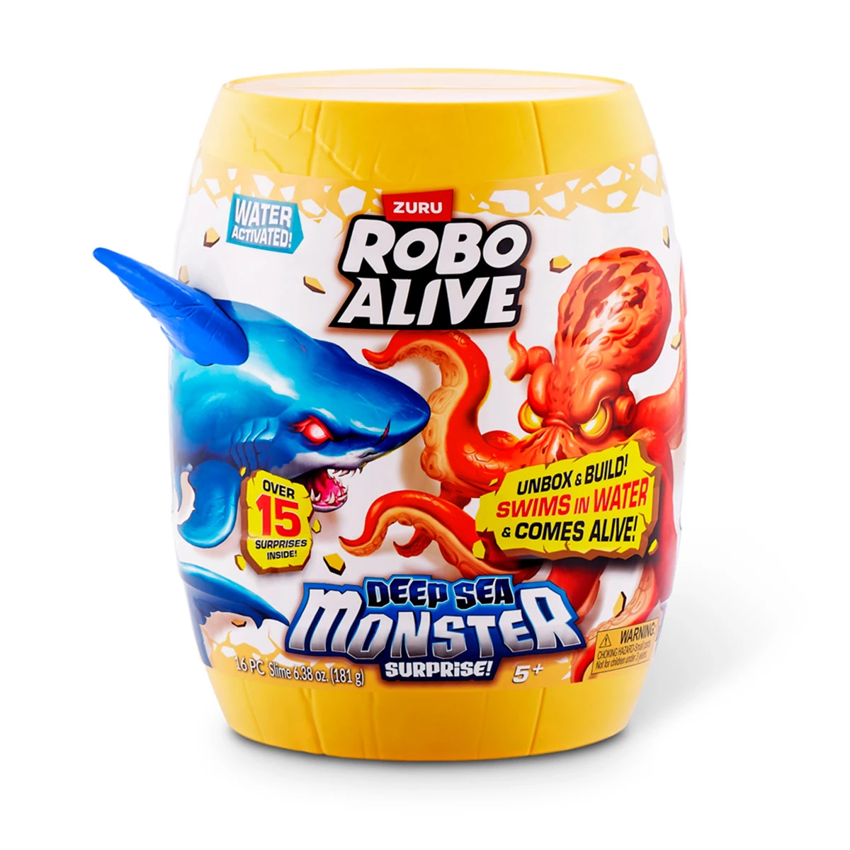 SET SORPRESA MONSTRUO MARINO ROBO ALIVE  - 1