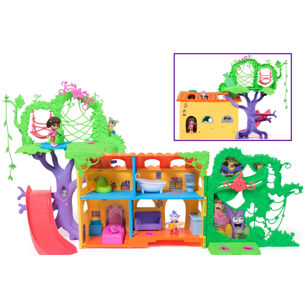 SET DE JUEGO DORA LA EXPLORADORA CASA SELVÁTICA - 4