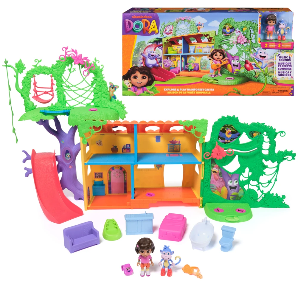 SET DE JUEGO DORA LA EXPLORADORA CASA SELVÁTICA - 5