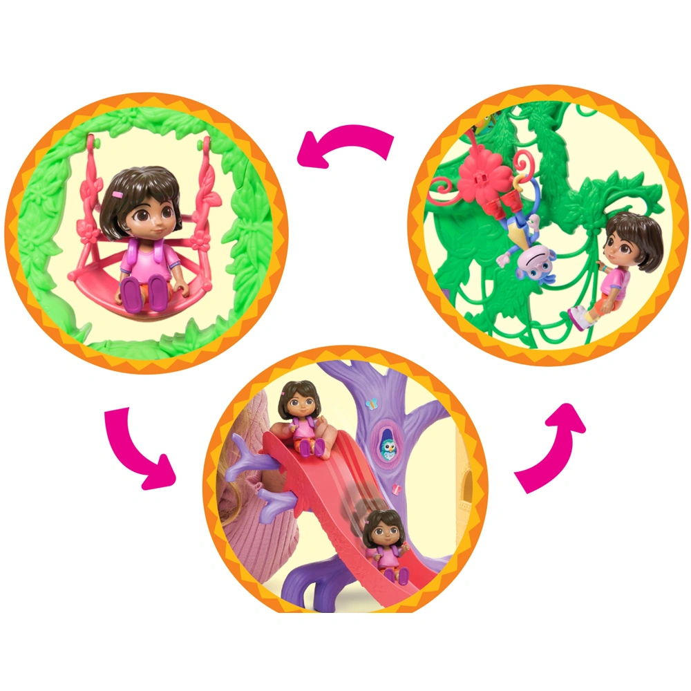 SET DE JUEGO DORA LA EXPLORADORA CASA SELVÁTICA - 7