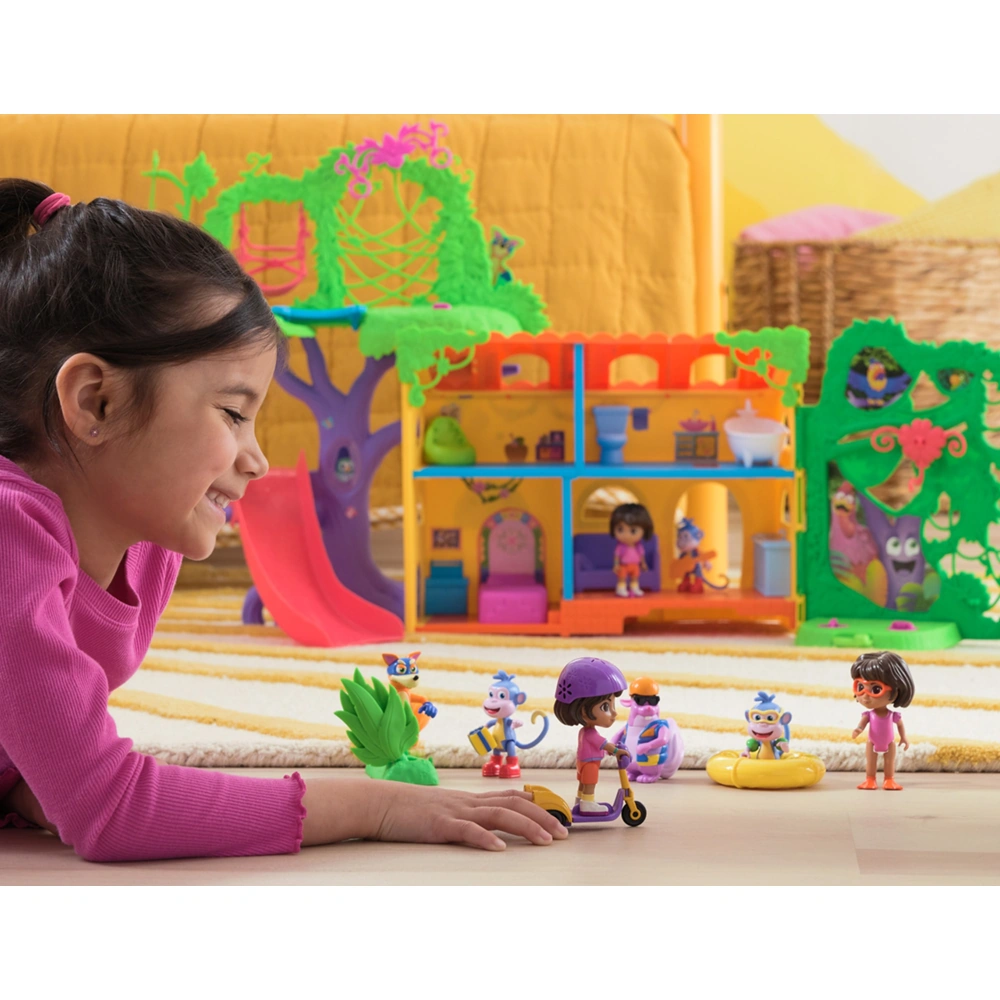 SET DE JUEGO DORA LA EXPLORADORA CASA SELVÁTICA - 9
