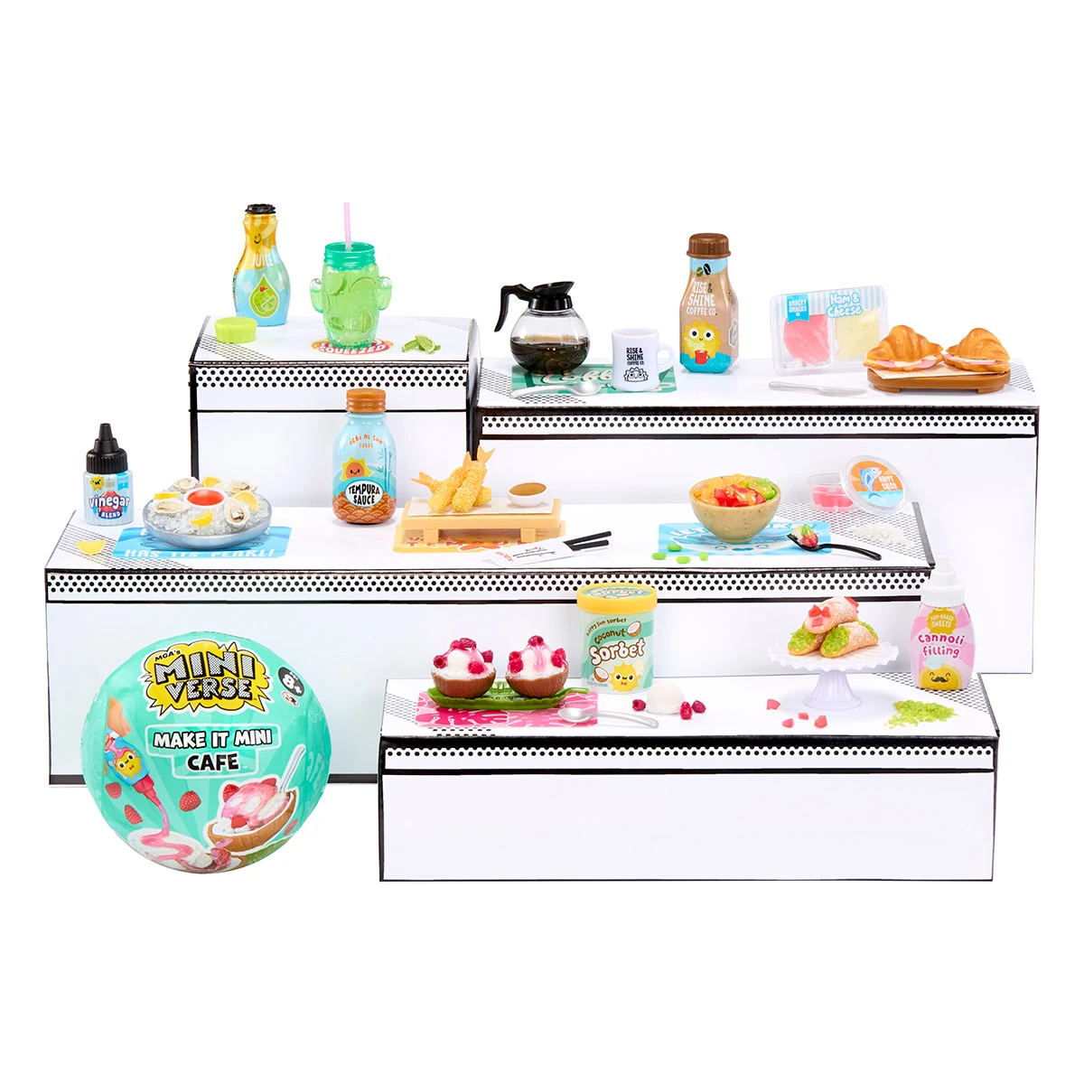 CÁPSULA COLECCIONABLE MGA'S MINIVERSE - MAKE IT MINI FOOD CAFE S6 SURTIDO - 6