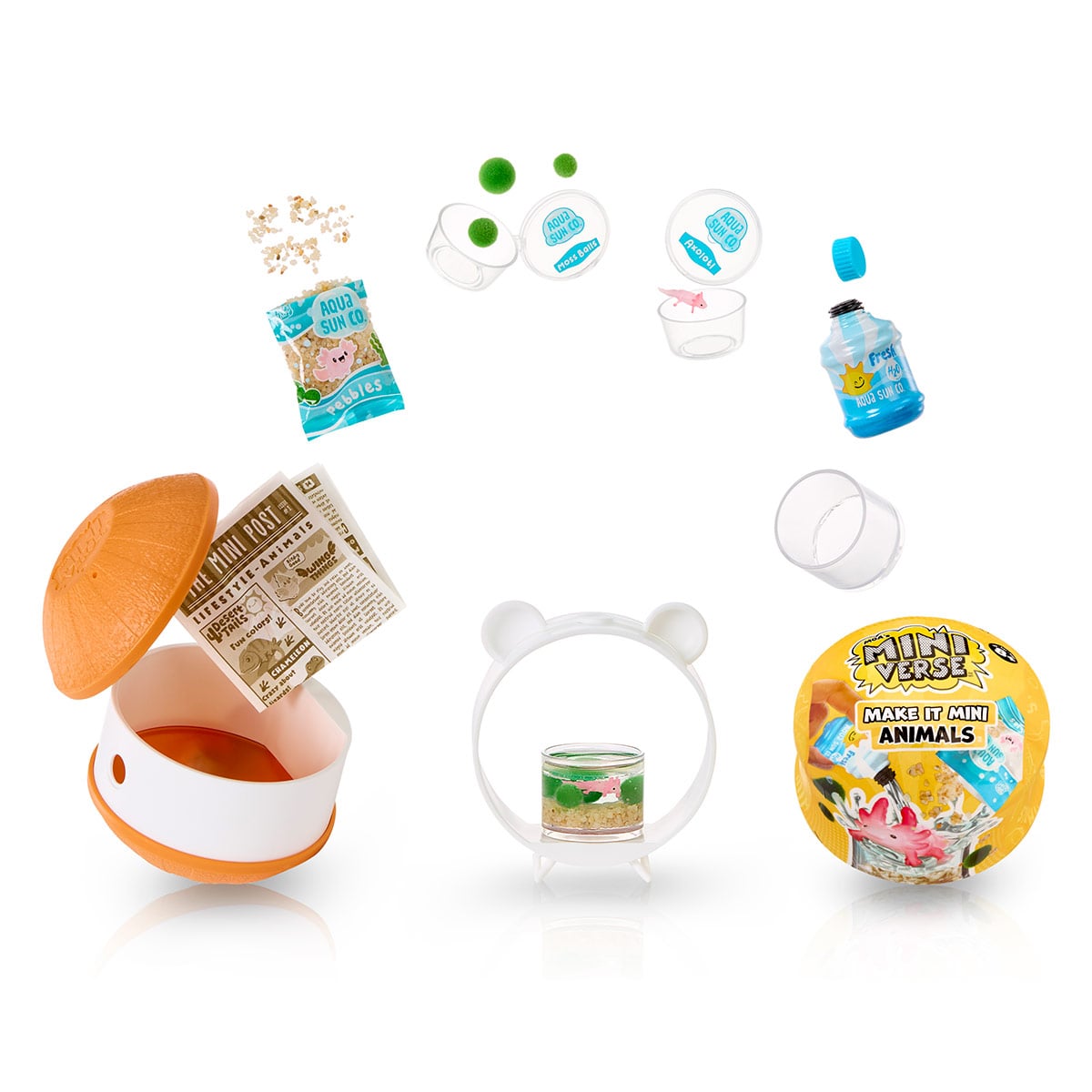 FIGURA COLECCIONABLE MINIVERSE MAKE IT MINI ANIMALS MGA'S - MODELO ALEATORIO - 2