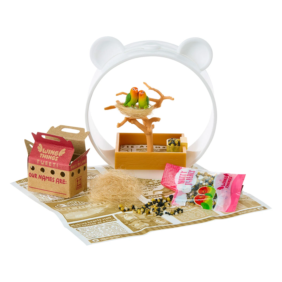 FIGURA COLECCIONABLE MINIVERSE MAKE IT MINI ANIMALS MGA'S - MODELO ALEATORIO - 8