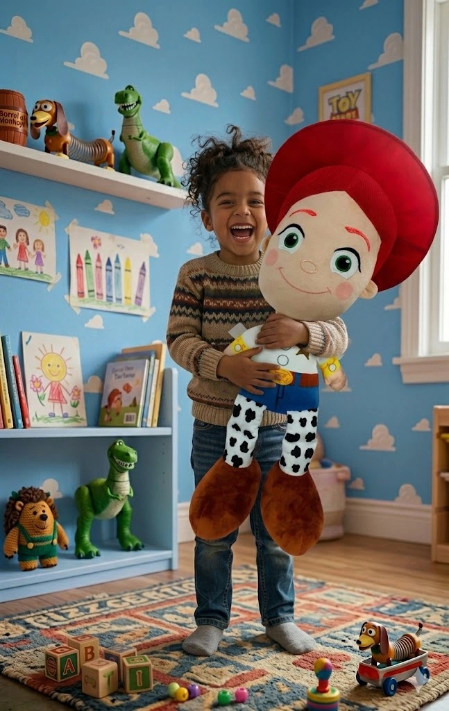 PELUCHE 76CM - CLASICO JESSIE - 1