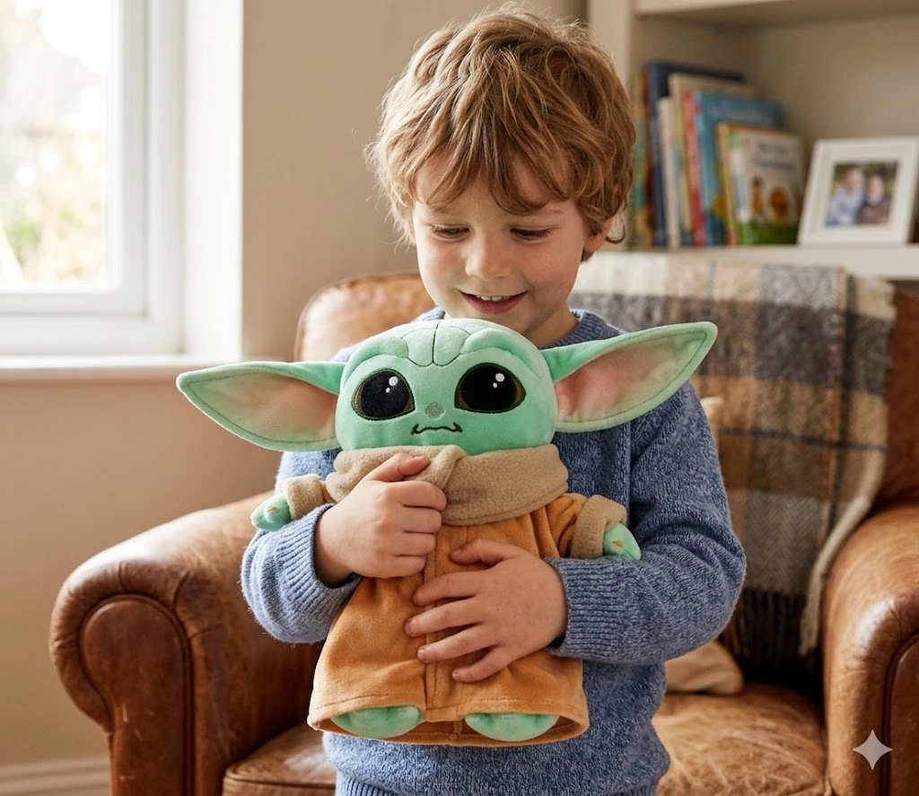 PELUCHE 41CM GROGU - 1