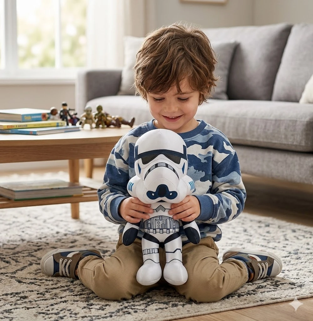 PELUCHE 25CM STRORMTROOPER - 1
