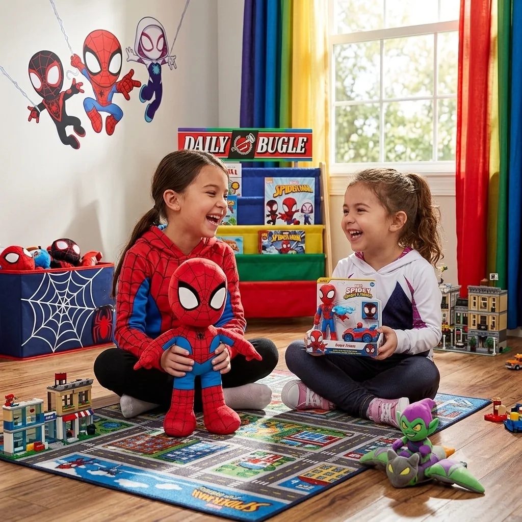PELUCHE 51CM C/ SONIDO & TELA SUAVE SPIDERMAN - 1