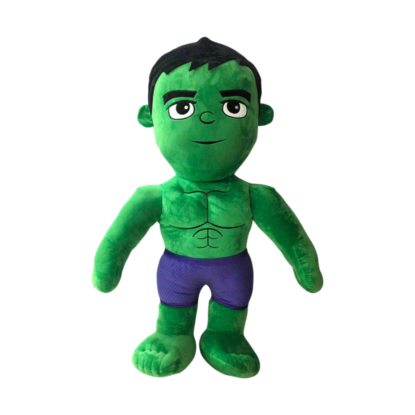 PELUCHE 51CM C/ SONIDO & TELA SUAVE HULK VERDE - 2