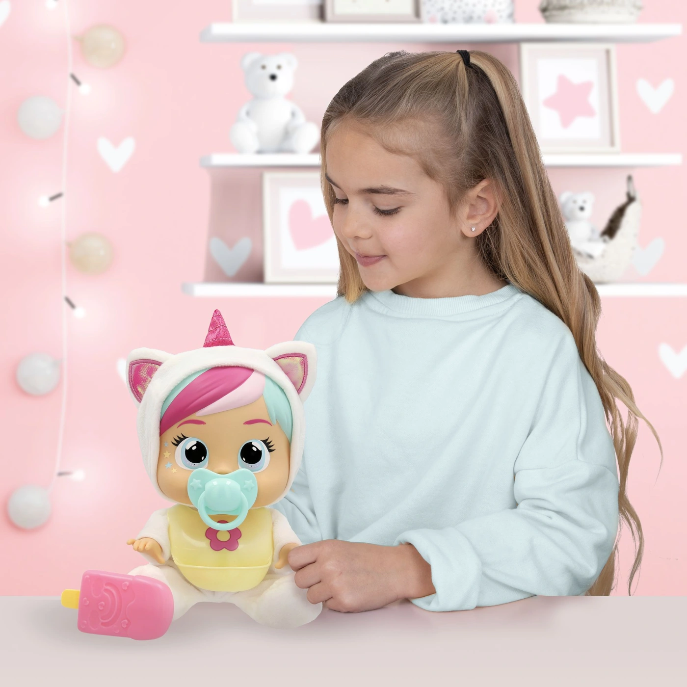 MUÑECA CRY BABIES LOVING CARE FANTASIA - 11