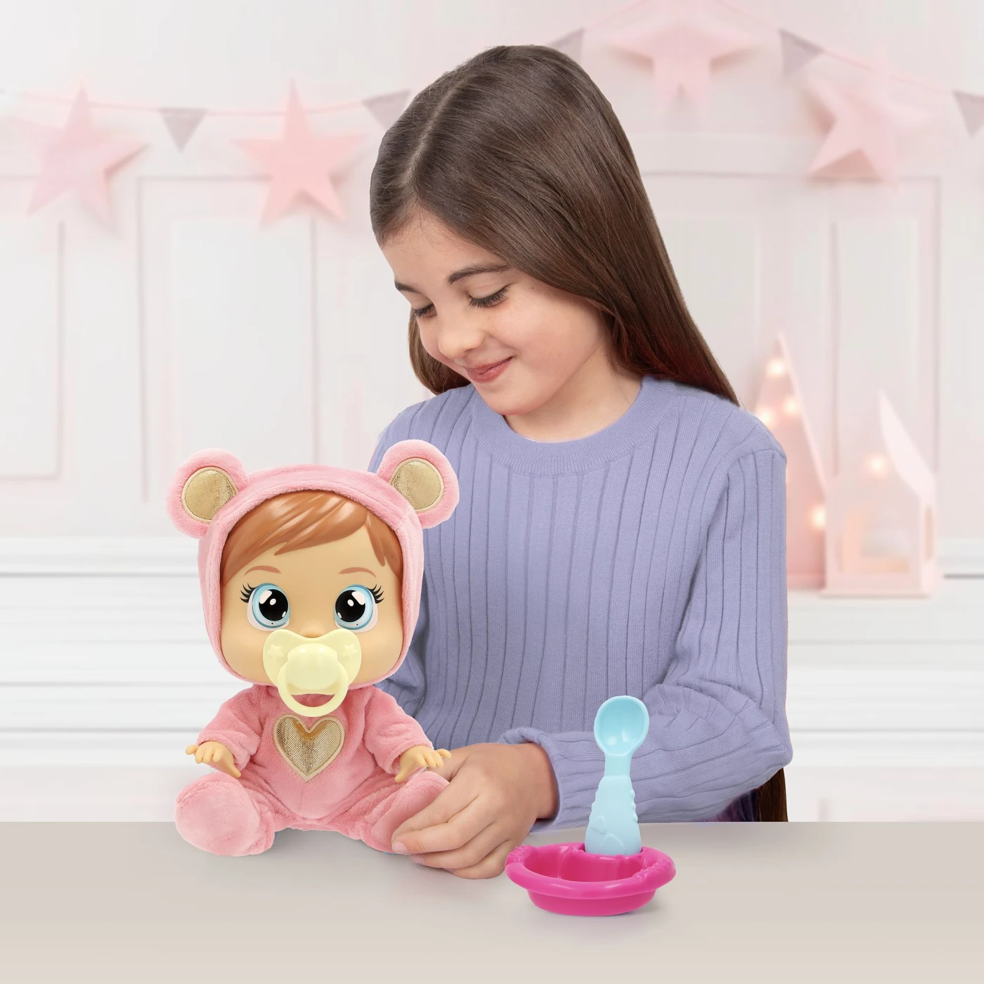MUÑECA CRY BABIES LOVING CARE FANTASIA - 12