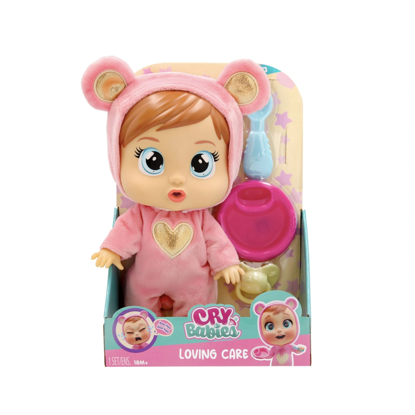 MUÑECA CRY BABIES LOVING CARE FANTASIA - 6