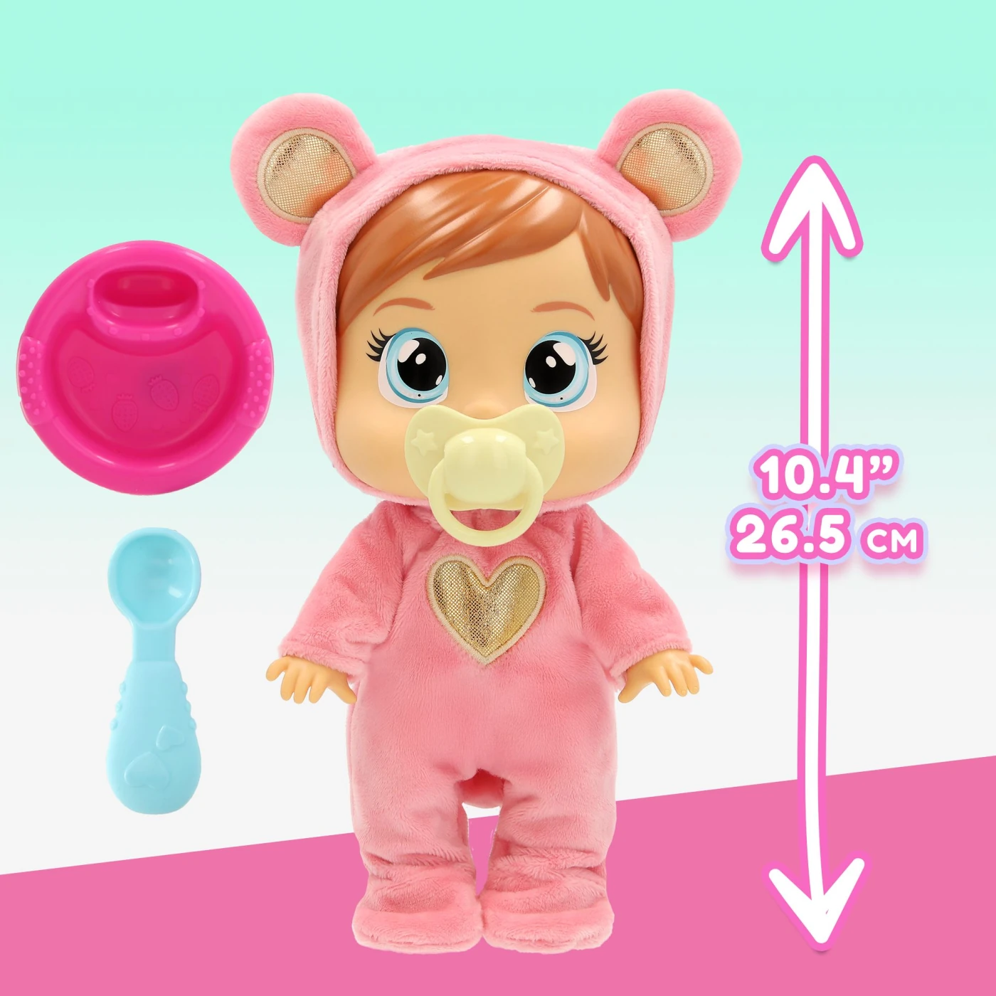 MUÑECA CRY BABIES LOVING CARE FANTASIA - 7