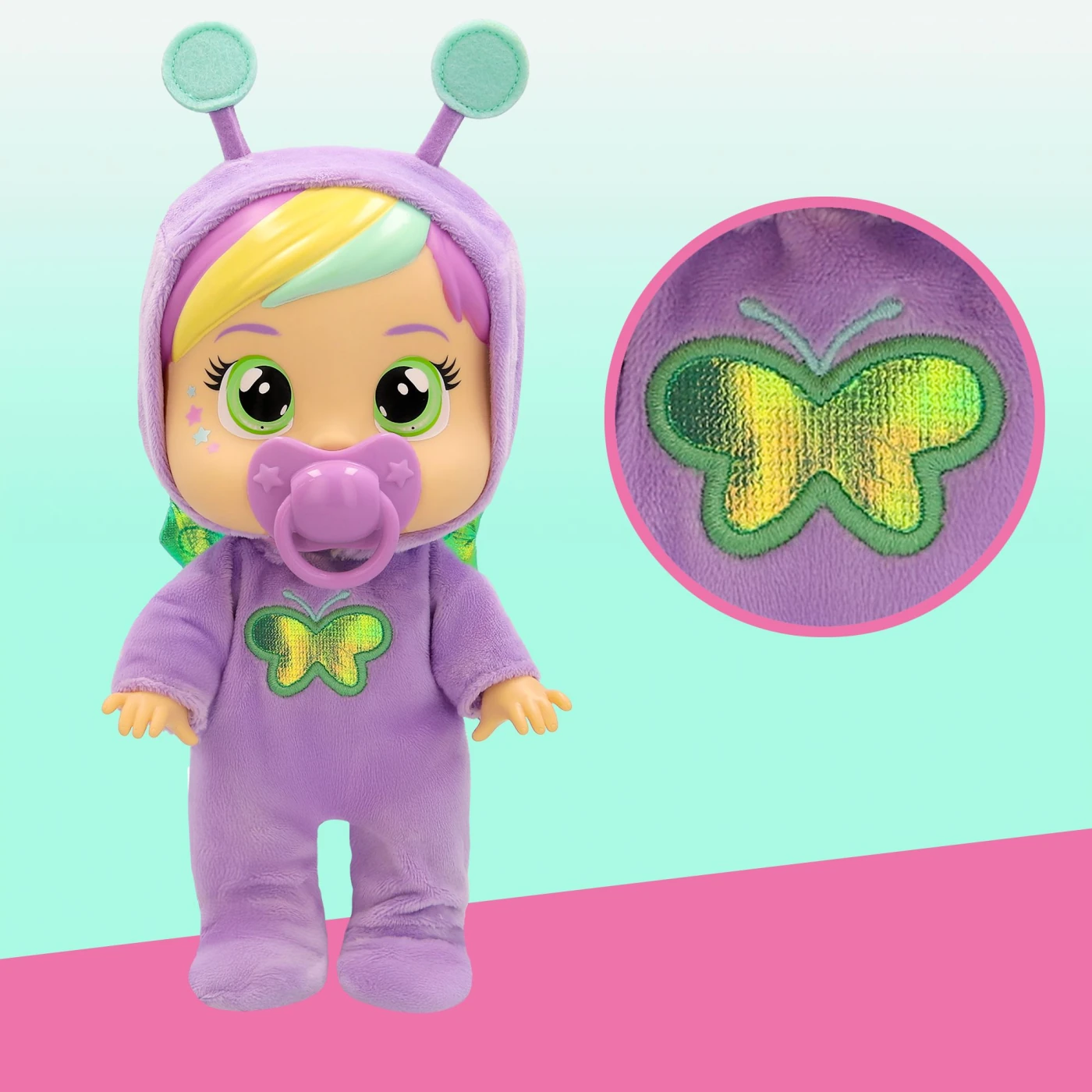 MUÑECA CRY BABIES LOVING CARE FANTASIA - 9