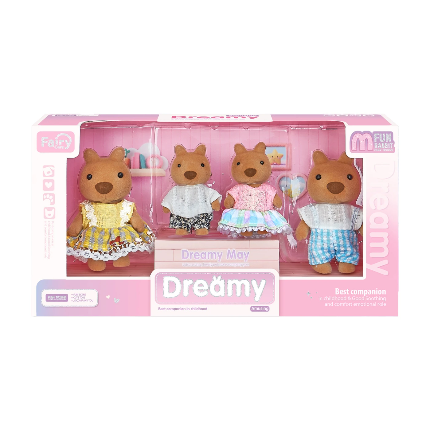 SET TERNURINES CAPIBARA FAMILY - 1