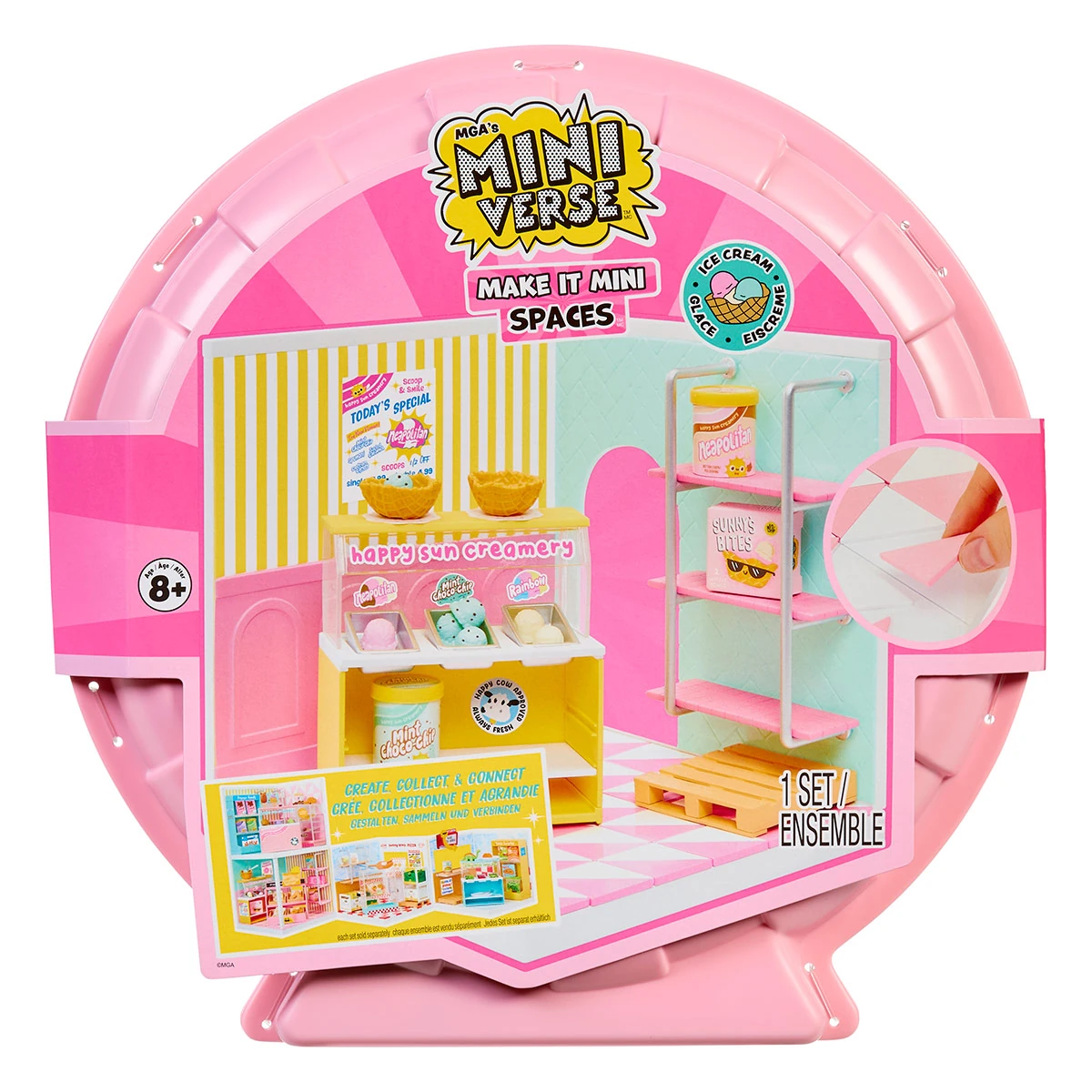 CÁPSULA COLECCIONABLE MGA'S MINIVERSE - MAKE IT MINI SPACES STARTER PACK SURTIDO - 2