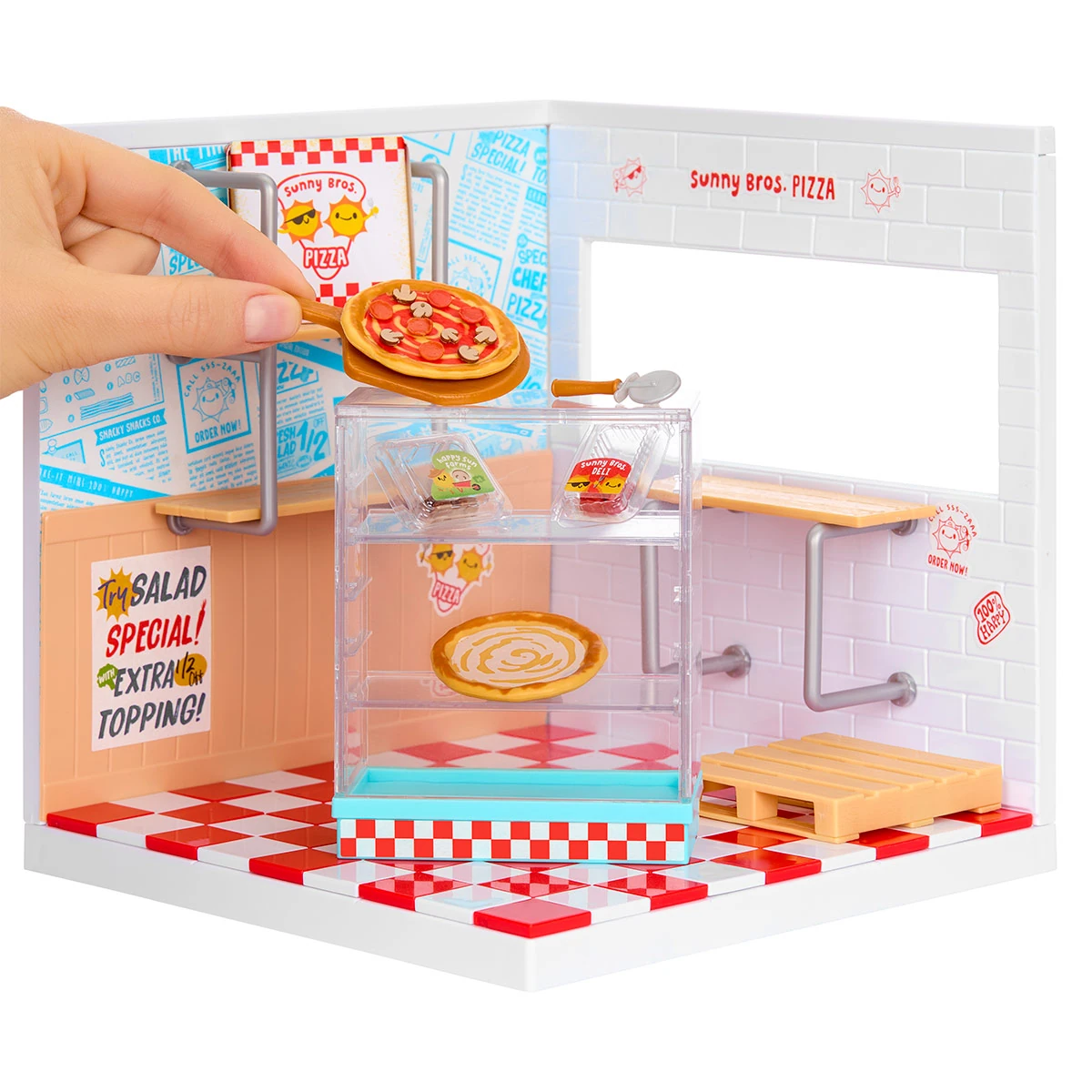 CÁPSULA COLECCIONABLE MGA'S MINIVERSE - MAKE IT MINI SPACES STARTER PACK SURTIDO - 3
